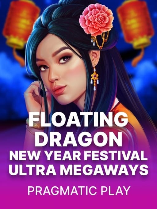 Floating Dragon New Year Festival Ultra Megaways Hold & Spin game cover